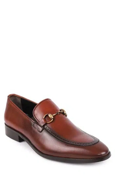 Vellapais Danbury Horsebit Loafer In Cognac