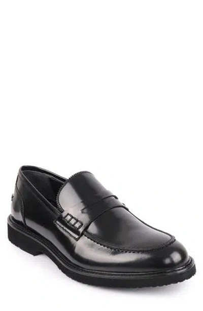 Vellapais Douglas Penny Loafer In Black