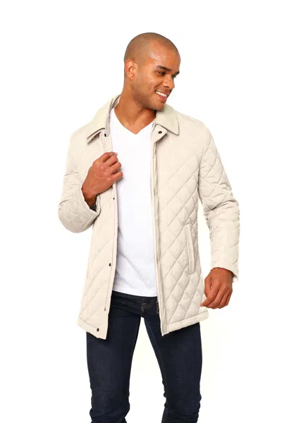 Vellapais Drelux Quilted Jacket In Beige
