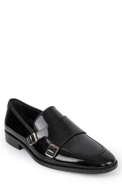 Vellapais Hardin Monk Strap Loafer In Black