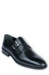 Vellapais Kyrenia Monk Strap Loafer In Black