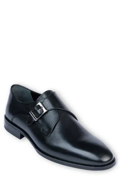 Vellapais Kyrenia Monk Strap Loafer In Black