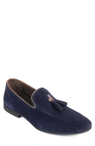 Vellapais Lenore Tassel Loafer In Blue