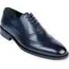 Vellapais Limya Wingtip Oxford Dress Shoes In Navy Blue