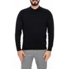 Vellapais Long Sleeve Polo In Black