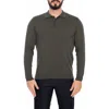 Vellapais Long Sleeve Polo In Green