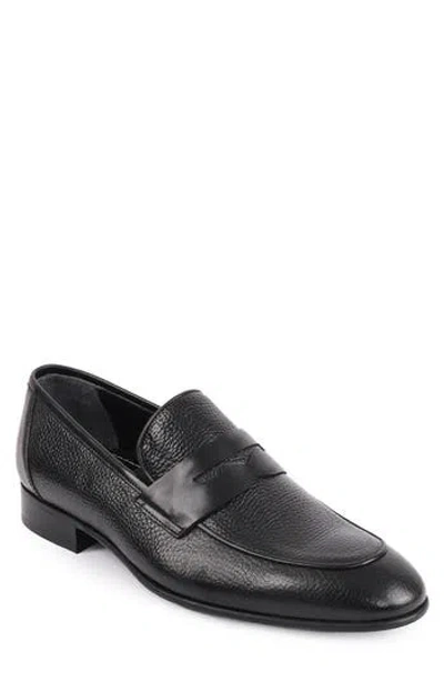 Vellapais Lorena Penny Loafer In Black