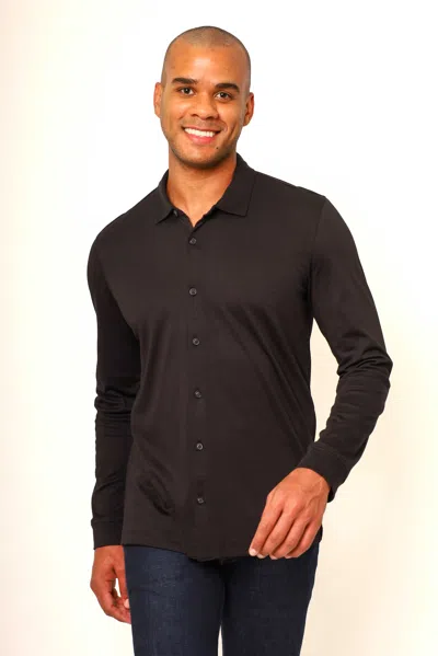 Vellapais Lucena Long Sleeve Shirt In Black