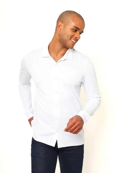 Vellapais Lucena Long Sleeve Shirt In White