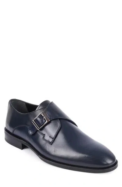 Vellapais Macnolia Monk Shoe In Blue
