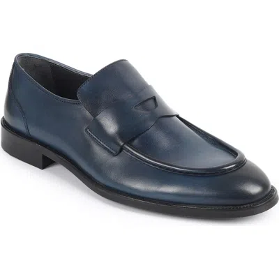 Vellapais Marconne Penny Loafer In Blue