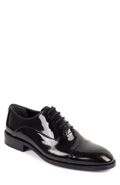 Vellapais Margutta Cap Toe Oxford In Black
