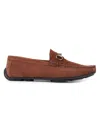 Vellapais Men's Anemone Suede Bit Driving Shoes In Brown