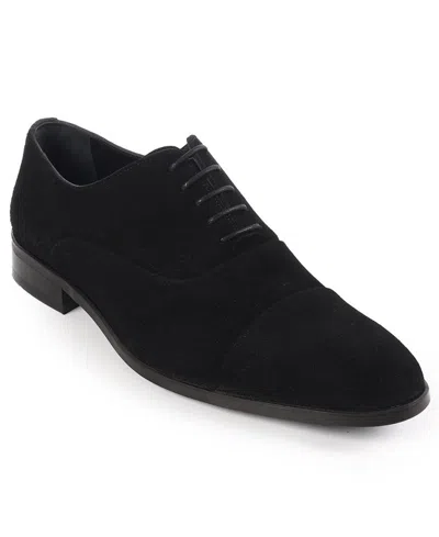 Vellapais Men's Cap Toe Oxford Shoes In Black