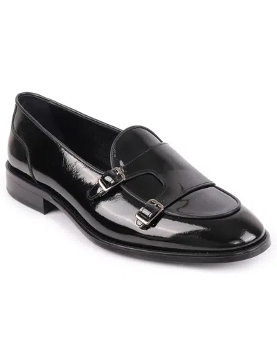 Vellapais Men's Carlton Double Monk Slip-on Loafers In Black