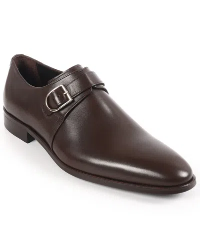 Vellapais Men's Classic Buckled Dress Shoes In Brown