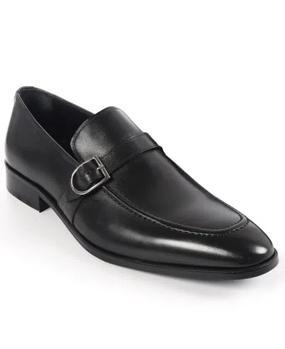 Vellapais Men's Classic Monk Strap Loafers In Black