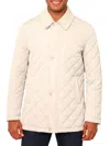 Vellapais Men's Drelux Quilted Field Jacket In Light Beige