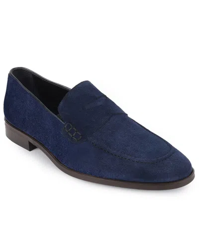 Vellapais Men's Ganado Slip-on Penny Loafers In Blue