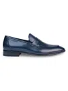 Vellapais Lapitos Penny Loafer In Navy Blue