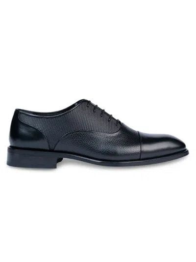 Vellapais Men's Leather Oxfords In Black