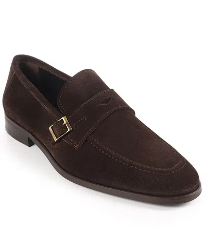 Vellapais Men's Monk Strap Penny Loafers In Brown