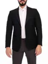 Vellapais Men's Notch Lapel Sportcoat In Black