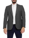 Vellapais Men's Notch Lapel Sportcoat In Dark Grey