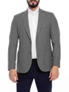 Vellapais Men's Notch Lapel Sportcoat In Light Grey
