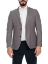 Vellapais Men's Plaid Sportcoat In Grey