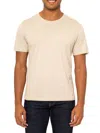Vellapais Men's Short Sleeve Tee In Beige