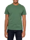 Vellapais Amiens Crewneck Cotton T-shirt In Light Green
