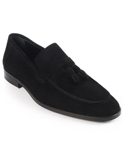 Vellapais Men's Slip-on Tassel Loafers In Black