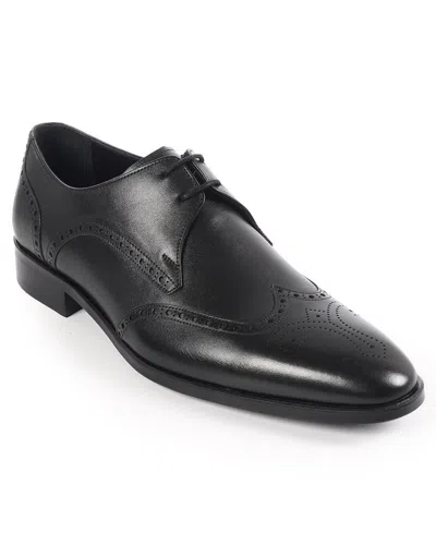 Vellapais Pelican Wingtip Derby In Black