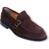 Vellapais Mingo Monk Shoe In Dark Brown