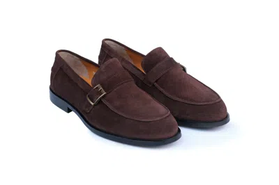 Vellapais Mingo Single Monk Strap In Brown