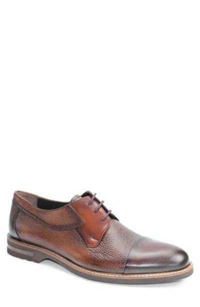 Vellapais Monroe Cap Toe Derby In Brown