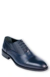 Vellapais Neda Oxford Cap Toe Dress Shoes In Navy Blue