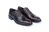 Vellapais Neda Oxford Cap Toe Dress Shoes In Dark Brown