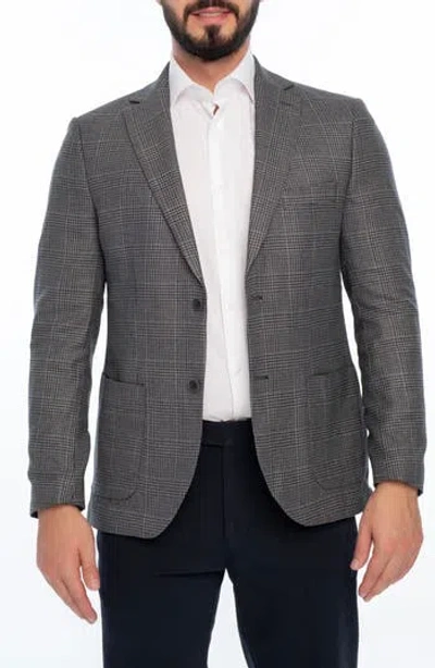 Vellapais Plaid Sport Coat In Green