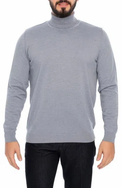 Vellapais Portland Turtleneck Sweater In Blue