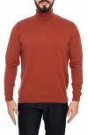 Vellapais Portland Turtleneck Sweater In Orange