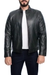 Vellapais Smooth Leather Jacket In Black
