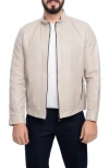 Vellapais Smooth Leather Jacket In Pink