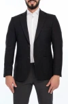 Vellapais Men's Notch Lapel Sportcoat In Black