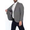 Vellapais Solid Sport Coat In Light Grey