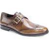 Vellapais Stanley Wingtip Monk Shoe In Multi