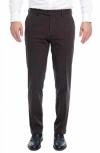 Vellapais Stretch Cotton Casual Fashion Pants In Black