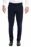 Vellapais Stretch Cotton Casual Fashion Pants In Blue