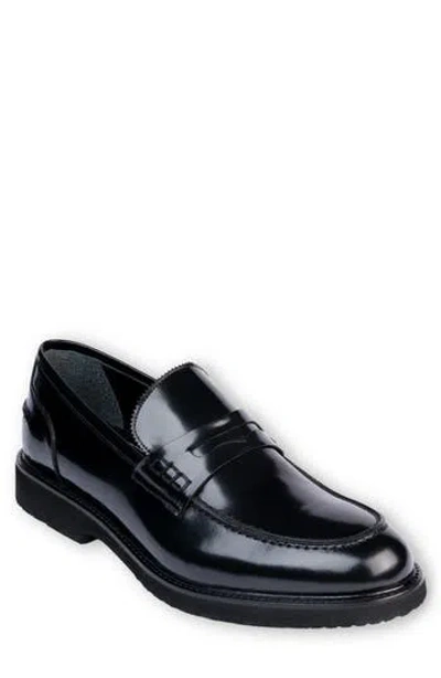 Vellapais Tavro Penny Loafer In Black